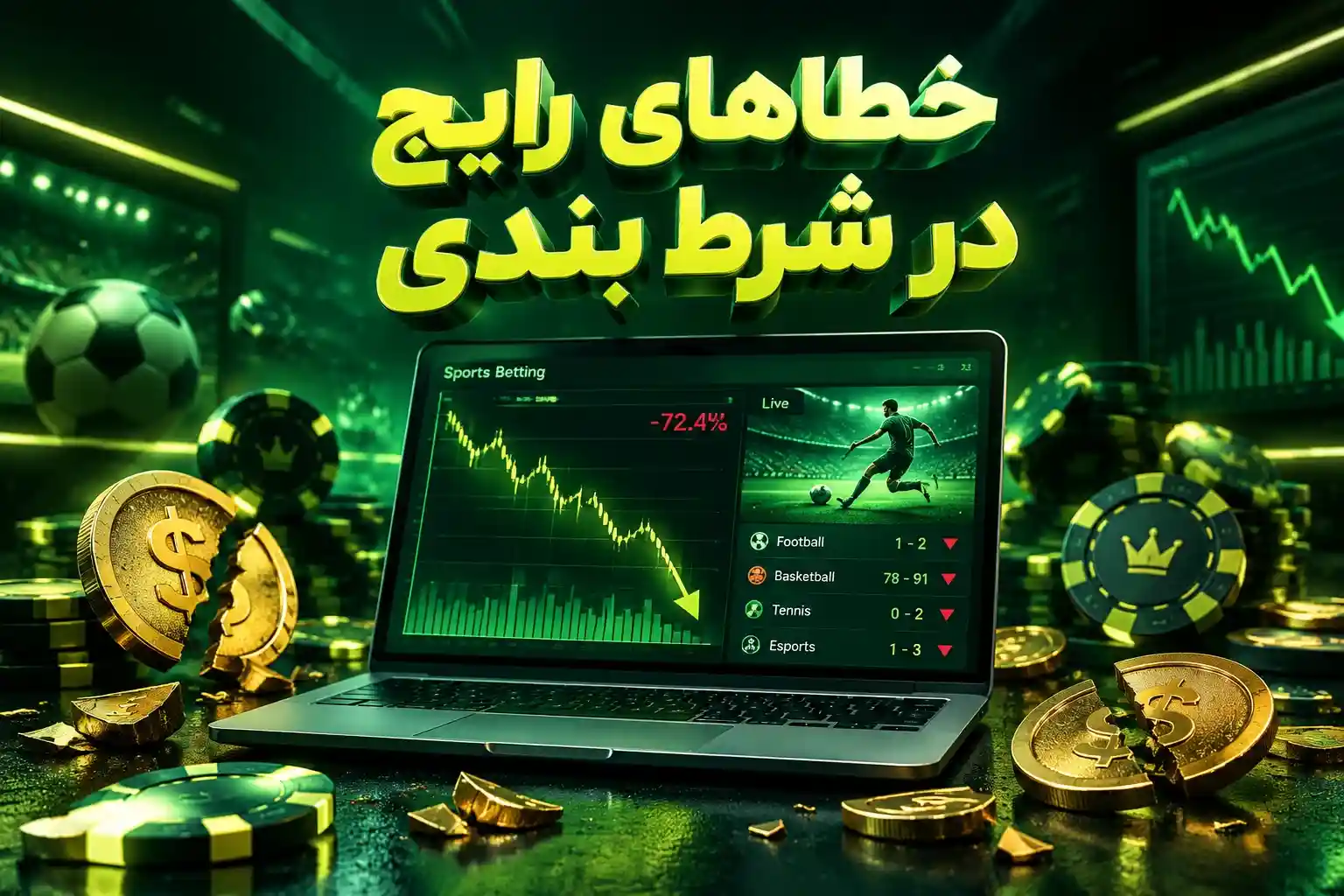 اشتباهات مبتدیان در شرط بندی و راهای حفظ سرمایه در سایت شرط بندی