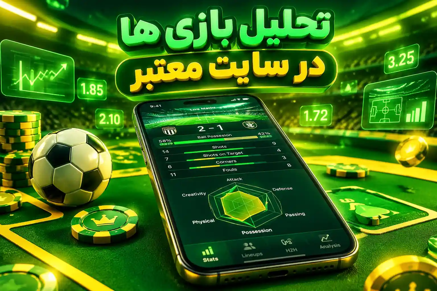 عدم دسترسی به آرشیو آماری تیمها برای تحلیل در شاه بت در برابر سایت اصلی