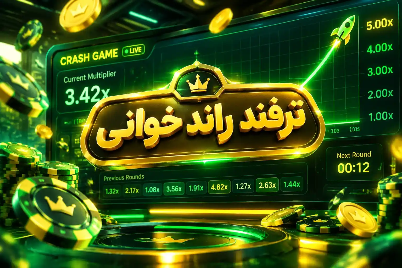 آموزش راند خوانی شرطبندی بازی انفجار