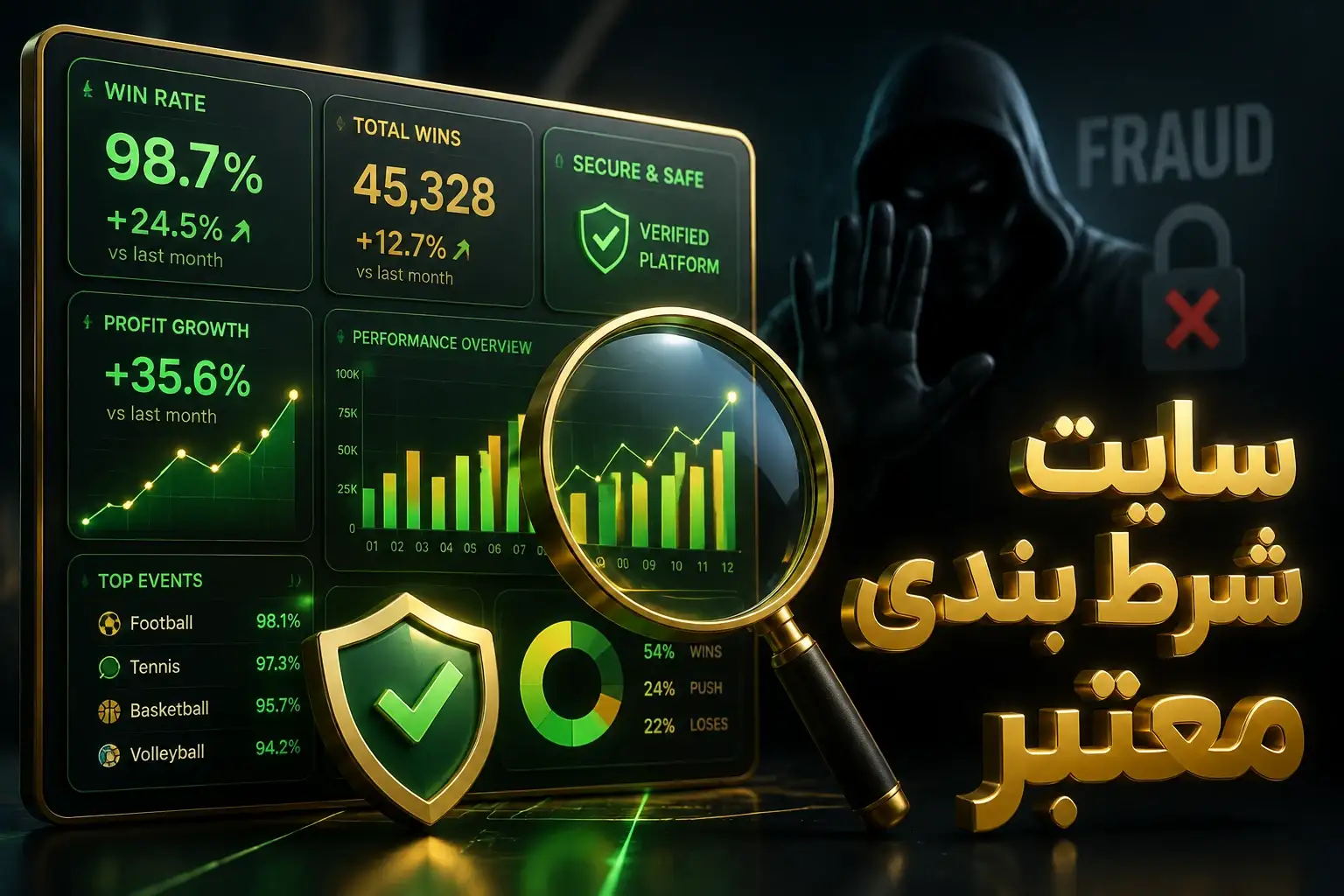شفافیت مالی و محاسبه دقیق ضرایب در سایت شرط بندی معتبر